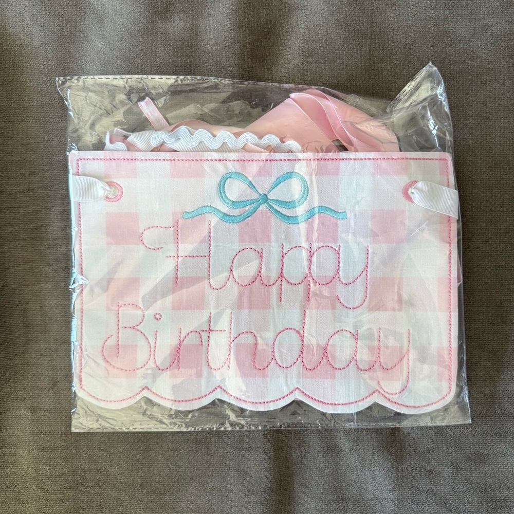 baby high chair birthday sign